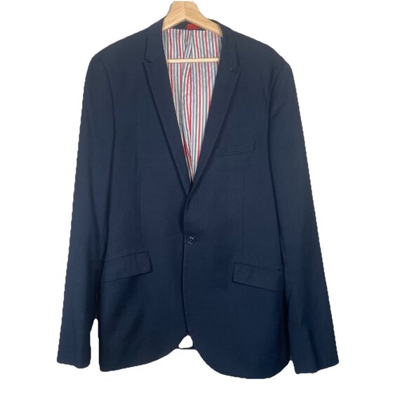 DV By Dolce Vita Men's‎ Black Blazer Size 42 L 32 W Business Casual